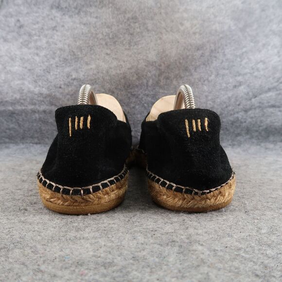 Viscata Shoes Womens 41 Flats Espadrille Loafers Slip On Boho Leather Fashion - Picture 4 of 14